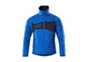 Thermojacke mit CLIMASCOT azurblau/schwarzblau L